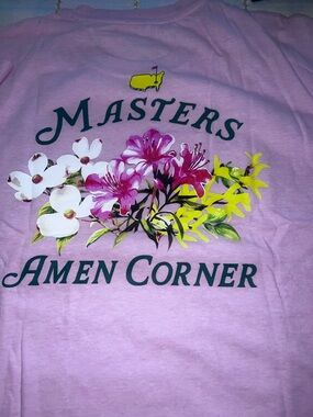 Masters Pink Amen Corner t-shirt